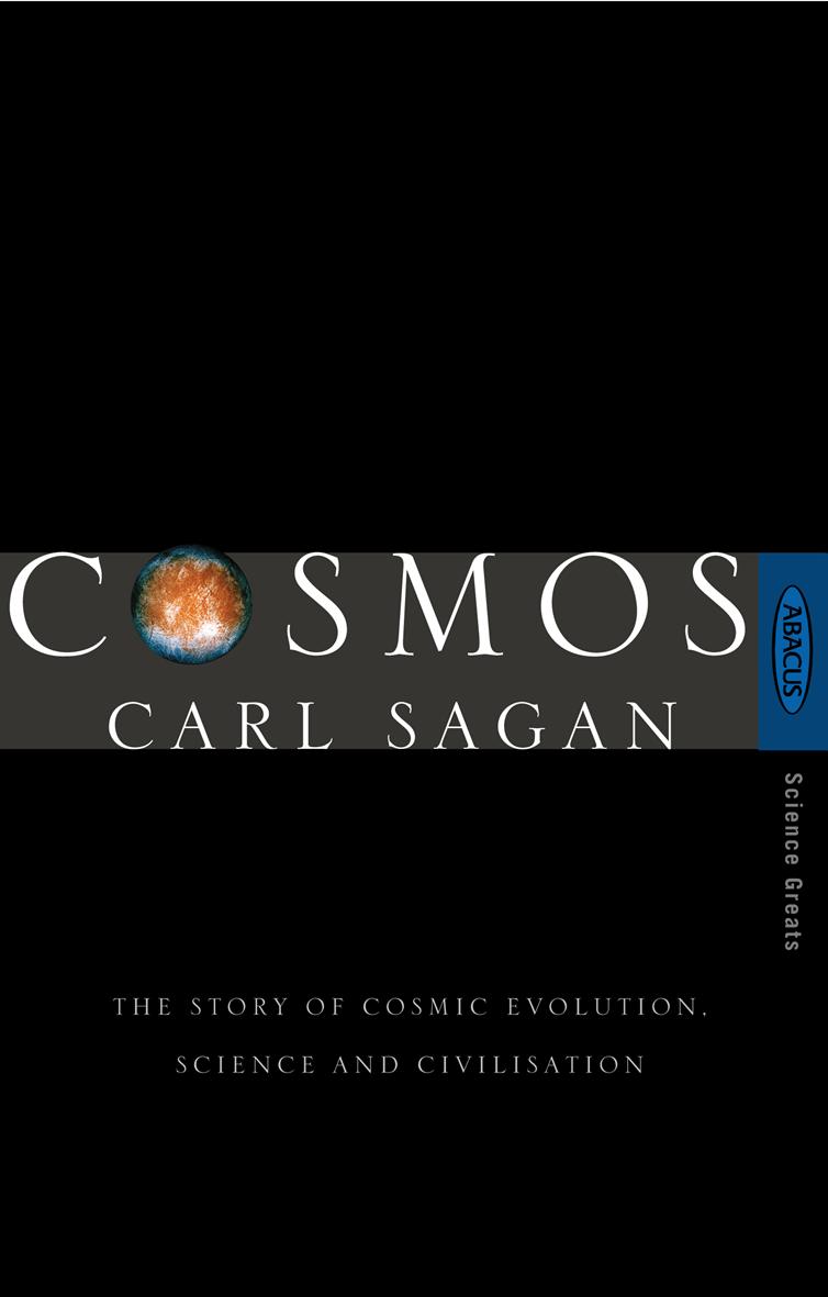 Carl Sagan's 'Cosmos', front cover