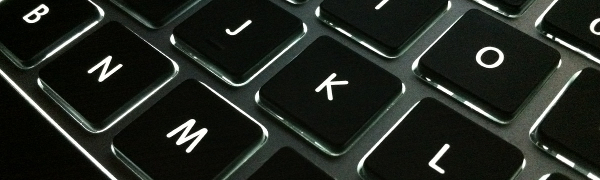 Keyboard closeup