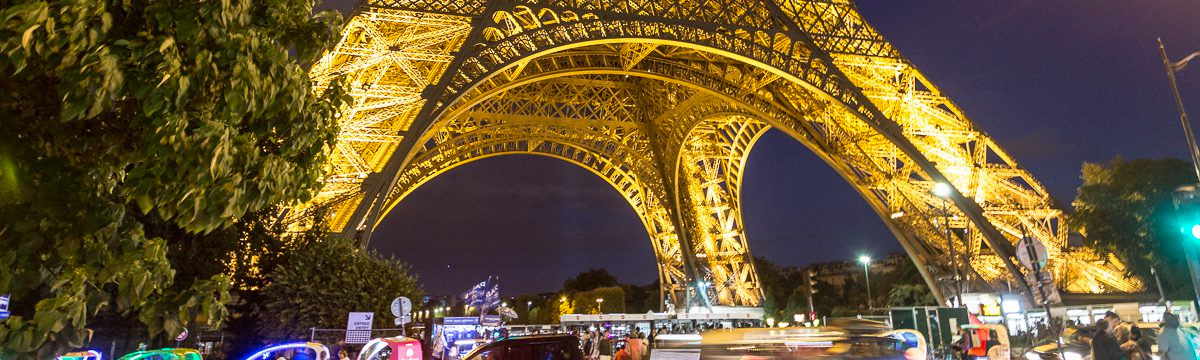 Eiffel Tower at night