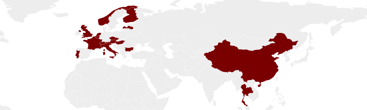 featured image - a change in direction. Map of the world